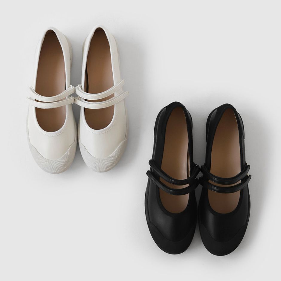 Bernice Double Strap Mary Jane Sneakers (3cm)
