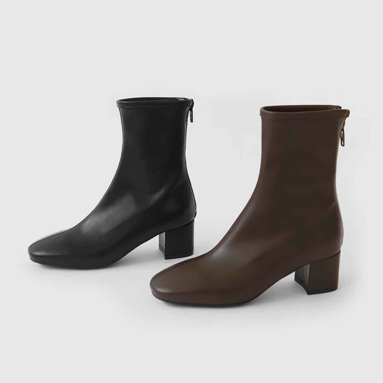 Anev Sock Ankle Boots (5cm)