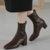 Anev Sock Ankle Boots (5cm)