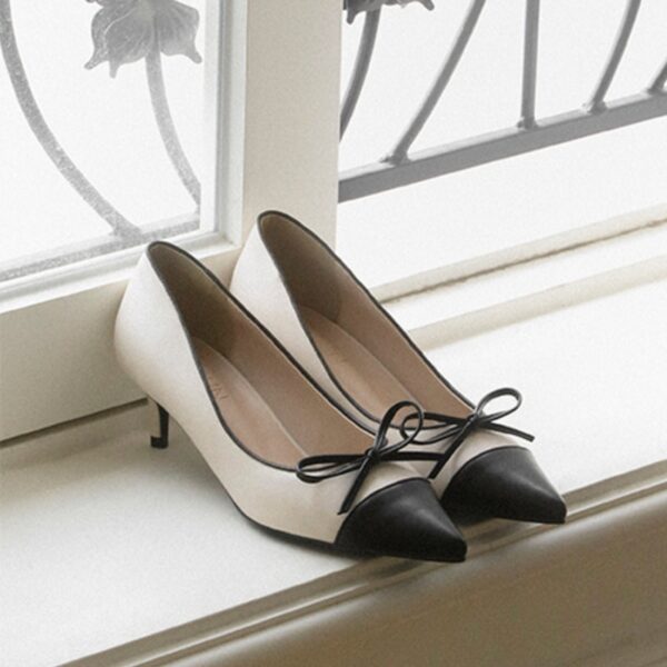 Jacqueline Ribbon Stiletto Heels (5cm)
