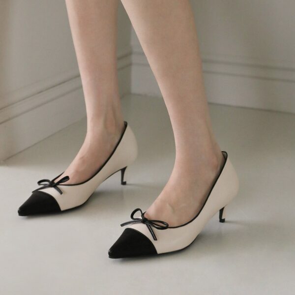 Jacqueline Ribbon Stiletto Heels (5cm)