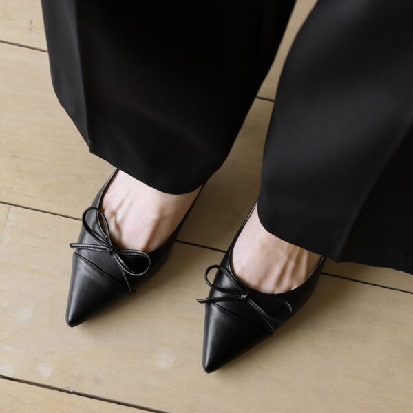 Jacqueline Ribbon Stiletto Heels (5cm)