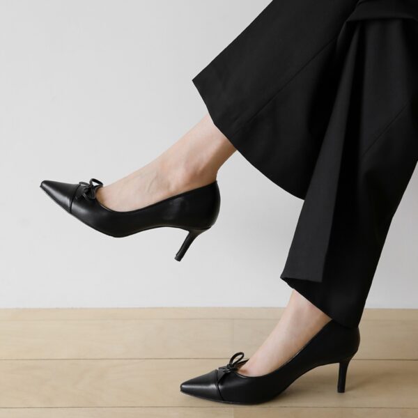 Jacqueline Ribbon Stiletto Heels (5cm)
