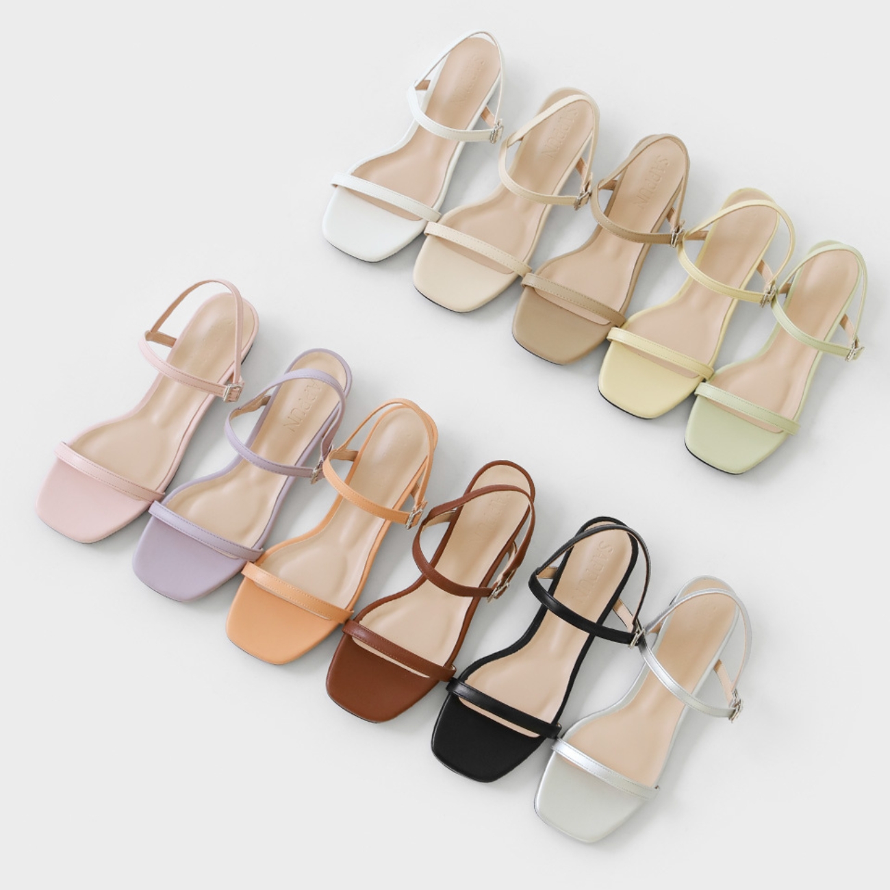Jaind Buckle Strap Sandals (5cm)