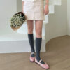 Kayla Satin Maryjane Flats (1cm)
