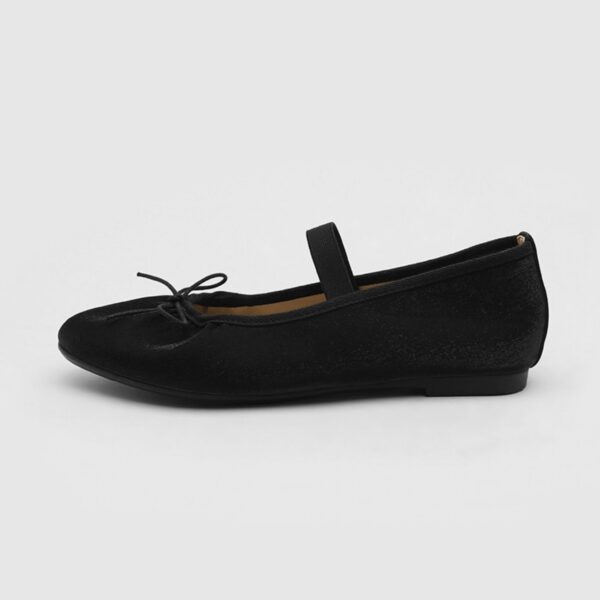 Kayla Satin Maryjane Flats (1cm)