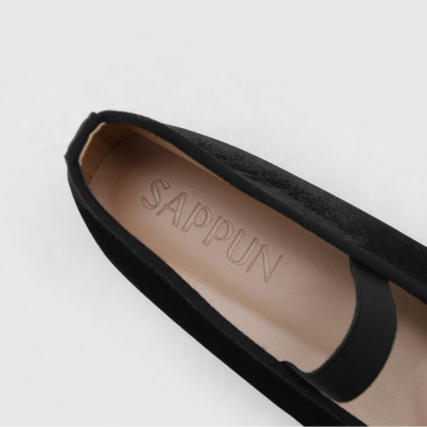 Kayla Satin Maryjane Flats (1cm)