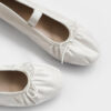 Kayla Satin Maryjane Flats (1cm)