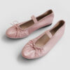 Kayla Satin Maryjane Flats (1cm)