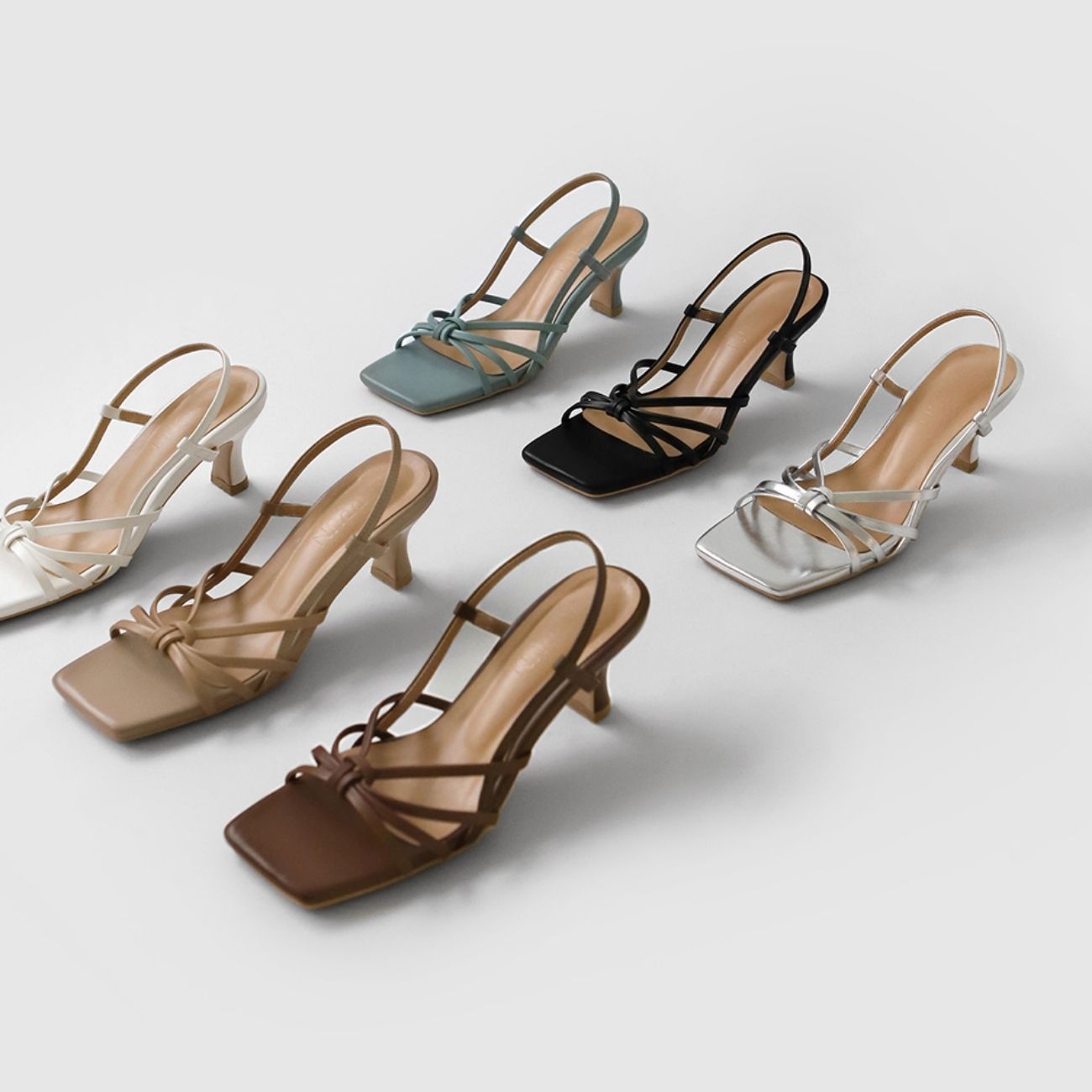 Kimer Strap High Heels Sandals (6cm)