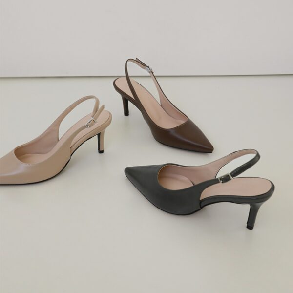 Joyanne Stiletto Slingback Heels (5cm)