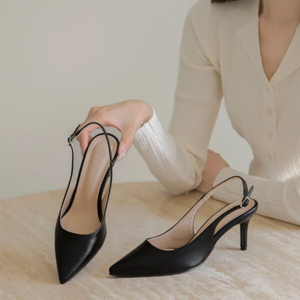 Joyanne Stiletto Slingback Heels (5cm)