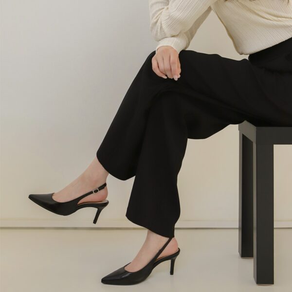 Joyanne Stiletto Slingback Heels (5cm)