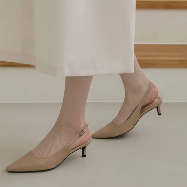 Joyanne Stiletto Slingback Heels (5cm)