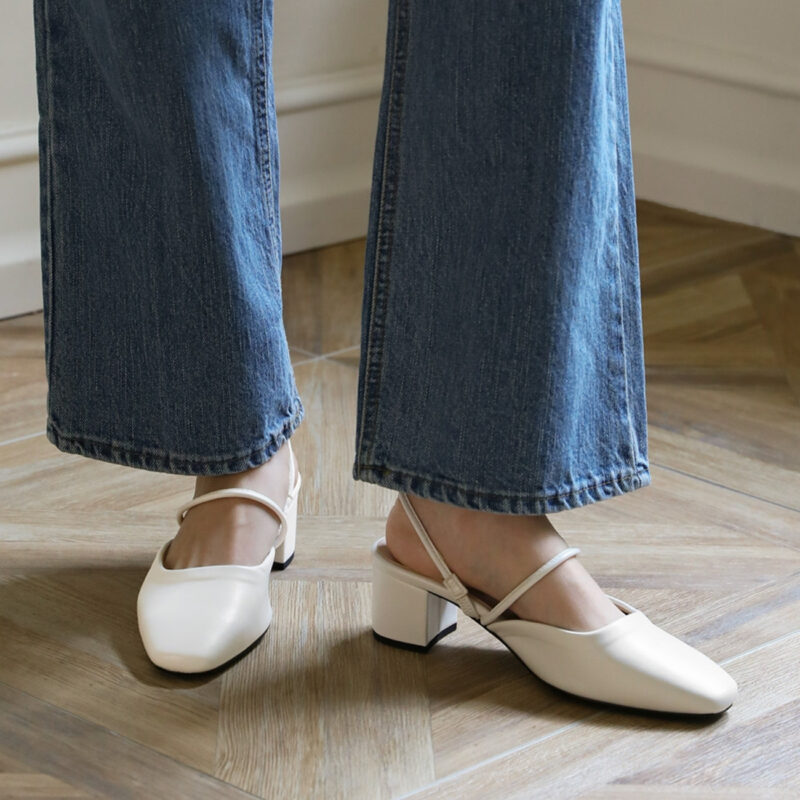 Kipley Strap Mule Heels (5cm)