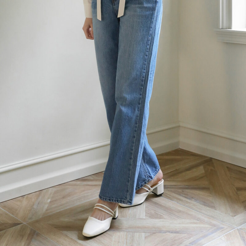 Kipley Strap Mule Heels (5cm)