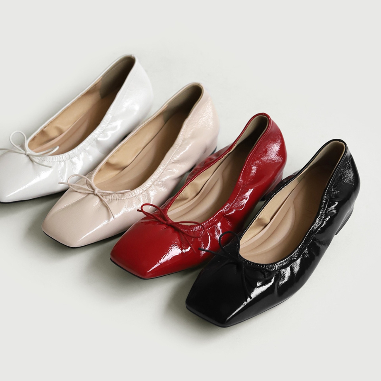 Lavery Ribbon Flats (2cm)