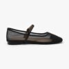 Maniel Mesh Maryjane Flats (1cm)