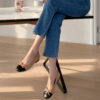 Malette Two Tone Ribbon Flats (1cm)