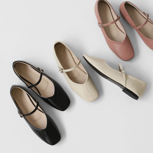 Melliji Maryjane Flats (1cm)