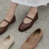 Meyra Mary Jane Flats (1cm)
