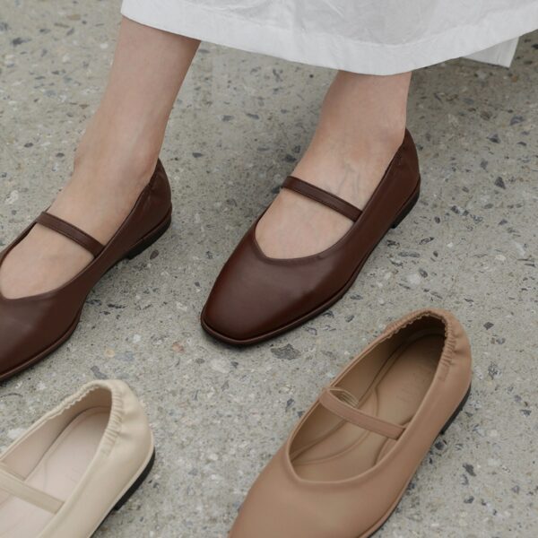 Meyra Mary Jane Flats (1cm)