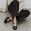 Meyra Mary Jane Flats (1cm)