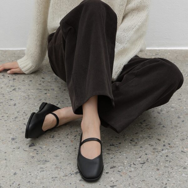 Meyra Mary Jane Flats (1cm)