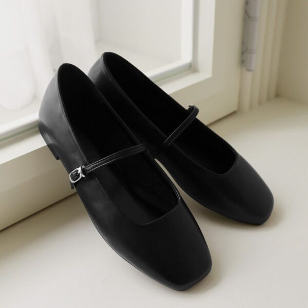 Nhibre Maryjane Flats (1cm)