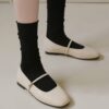 Nhibre Maryjane Flats (1cm)