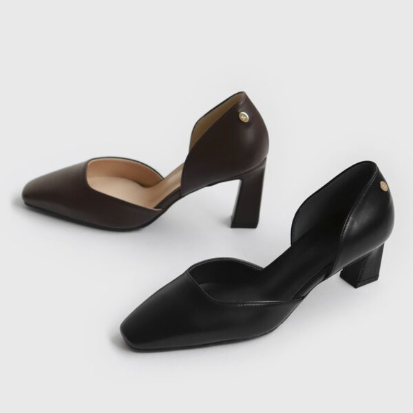 Renive Square Pump Heels (7cm)