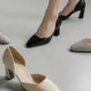 Renive Square Pump Heels (7cm)