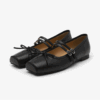 Morie Ribbon Mary Jane Flats (1cm)