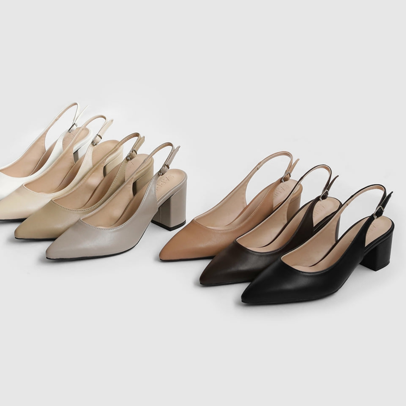 Preah Stiletto Slingback Heels (5cm)
