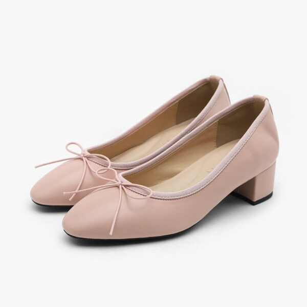 Retive Basic Ribbon Pumps Heels (4cm)