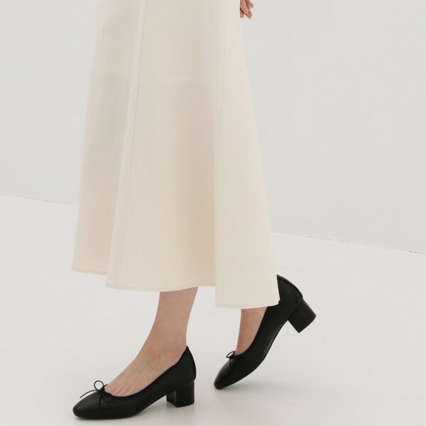 Retive Basic Ribbon Pumps Heels (4cm)