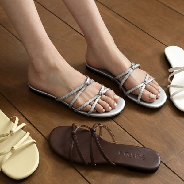Rhaela Strap Slipper (1cm)