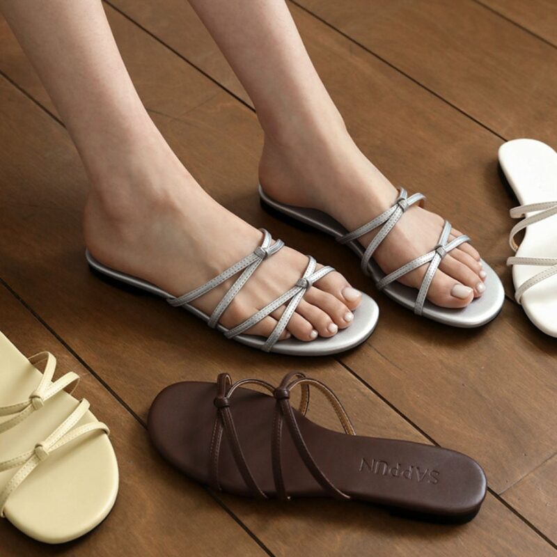 Rhaela Strap Slipper (1cm)