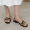 Rhaelin Round Strap Sandals (2cm)