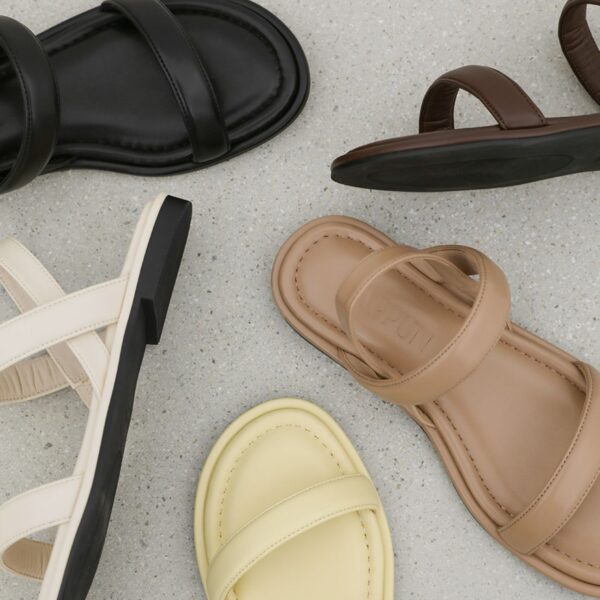 Rovina Round Strap Sandals (1cm)