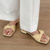 Shuany Twisted Strap Slipper (2cm)