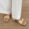 Shuany Twisted Strap Slipper (2cm)