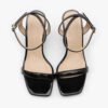 Shoeplin Enamel High Heels Sandals (5cm)