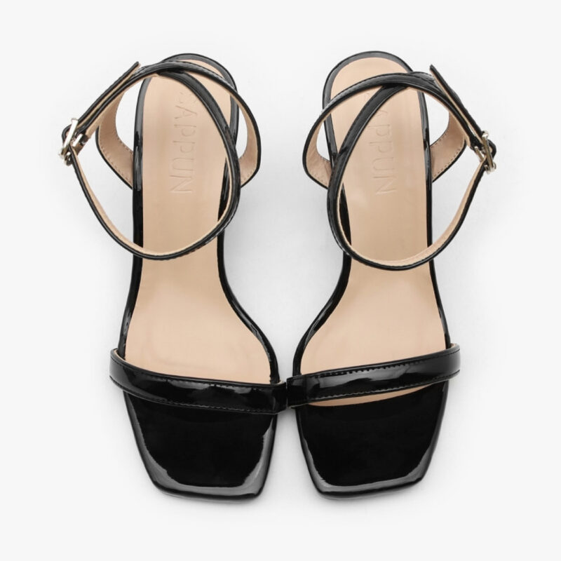 Shoeplin Enamel Sandals (5cm)