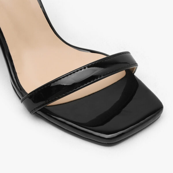 Shoeplin Enamel High Heels Sandals (5cm)