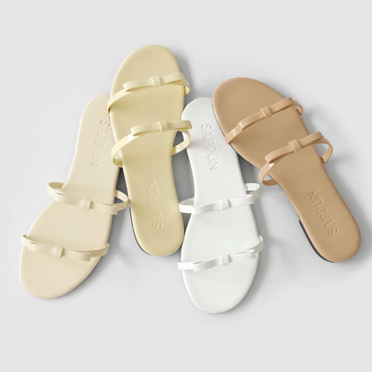 Terroshoe Ribbon Strap Slipper (1cm)
