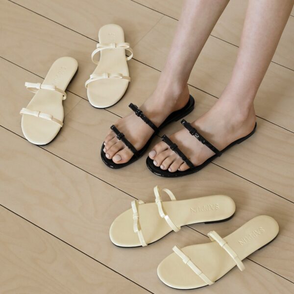 Terroshoe Ribbon Strap Slipper (1cm)
